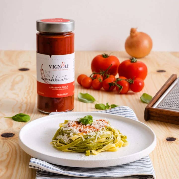 Vignoli Food - Wholesale Pasta Sauce - Arrabbiata Pasta Sauce - 19.75 oz2