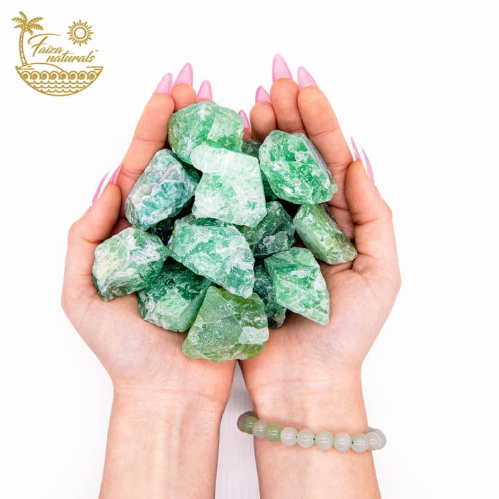 Faiza Naturals - Wholesale Spiritual Stone/Crystal - Fluorite Raw Crystals in Bulk2