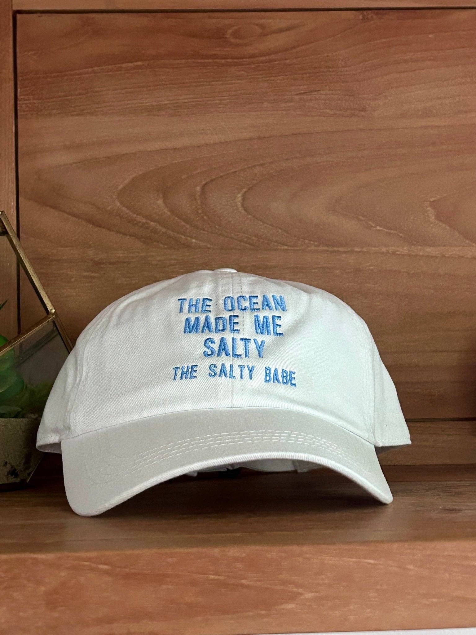 The Salty Babe - Wholesale Baseball Cap - Women's - The Ocean Made Me Salty Baseball Hat8