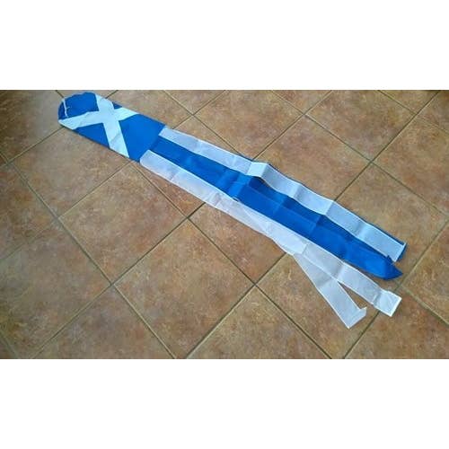 60" polyester Scotland/St Andrews/Saltire Windsock for wholesale by Worldwide Flags Ltd