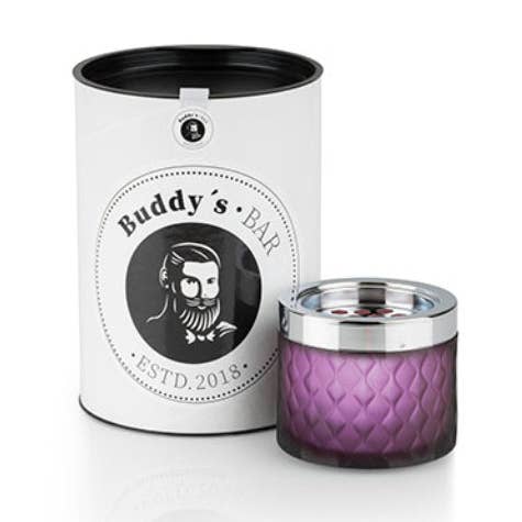 Wind ashtray - Stainless steel violet for wholesale by APS Germany