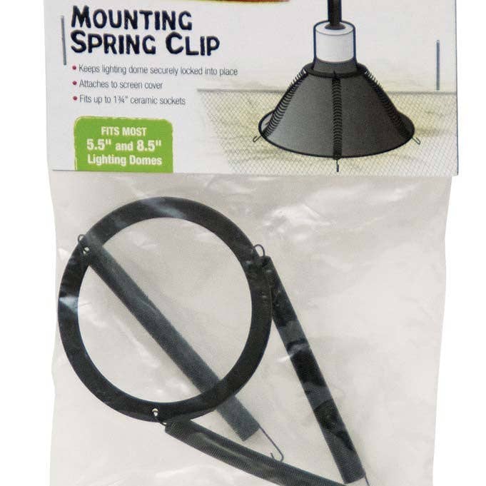 Petdropshipper - Wholesale Pet Supplement - Not Cat/Dog - Zilla Mounting Spring Clip 1ea/One Size