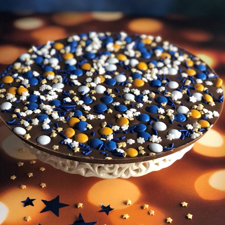 Chocolate Pizza Company Inc - Wholesale Chocolate Covered Sweets - Chocolate Pizza - Starry Night