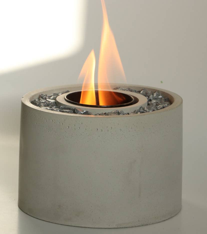 SugarByrd - Wholesale Fire Pit - Tabletop Concrete Fire Pit7