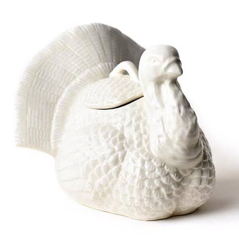 Turkey Covered Bowl for wholesale by Coton Colors
