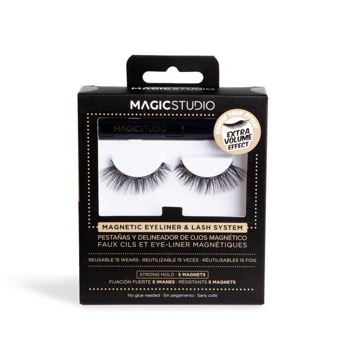 Kit de pestañas magnéticas Magic Studio Extra Volume y otras tendencias de Resultados para pestañas postizas creme al por mayor. Devoluciones gratuitas y condiciones de pago a 60 días en Faire en Faire.