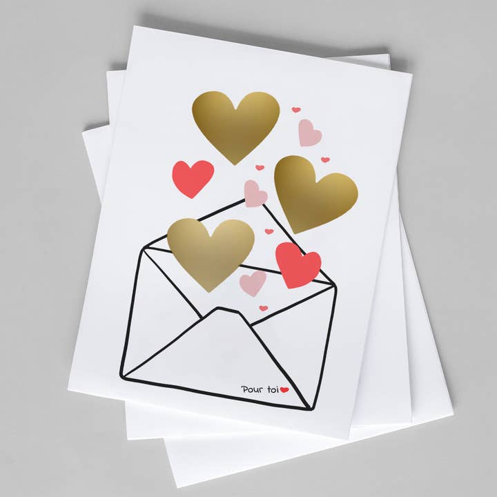 Carte à gratter avec message à écrire soi-même pour la vente par DLF creation