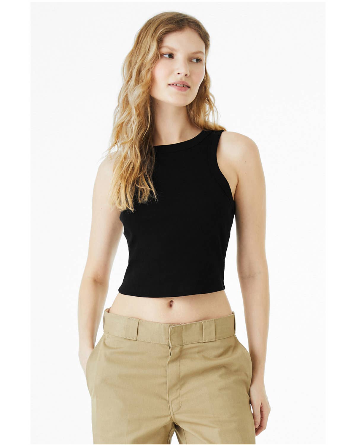 Total Apparel - Wholesale Tank Top - Women's - Bella + Canvas Ladies' Micro Ribbed Racerback Tank 101916