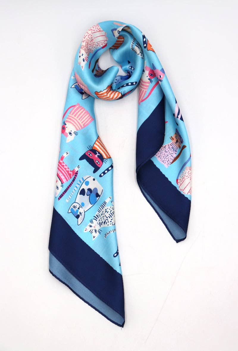 LIL' MOON - Wholesale Scarf - Women's - Square #SQ230028