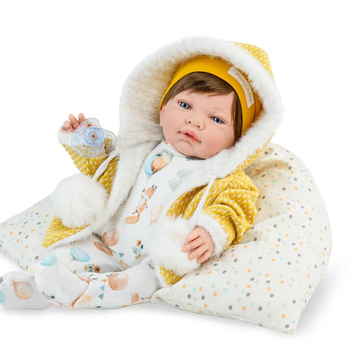 BONECA REBORN DOCE BEBÉ INVERNO por atacado de Marina & Pau