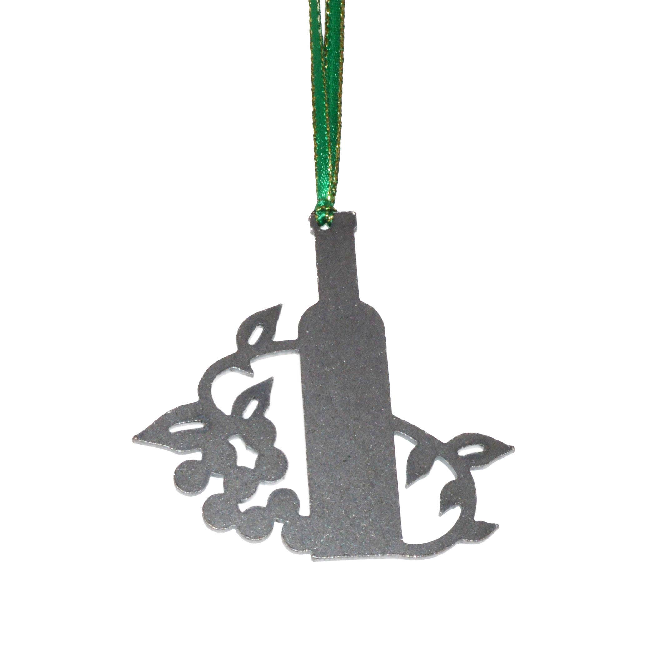 Burke Metal Work - Wholesale Ornament - Wine Bottle Ornament5