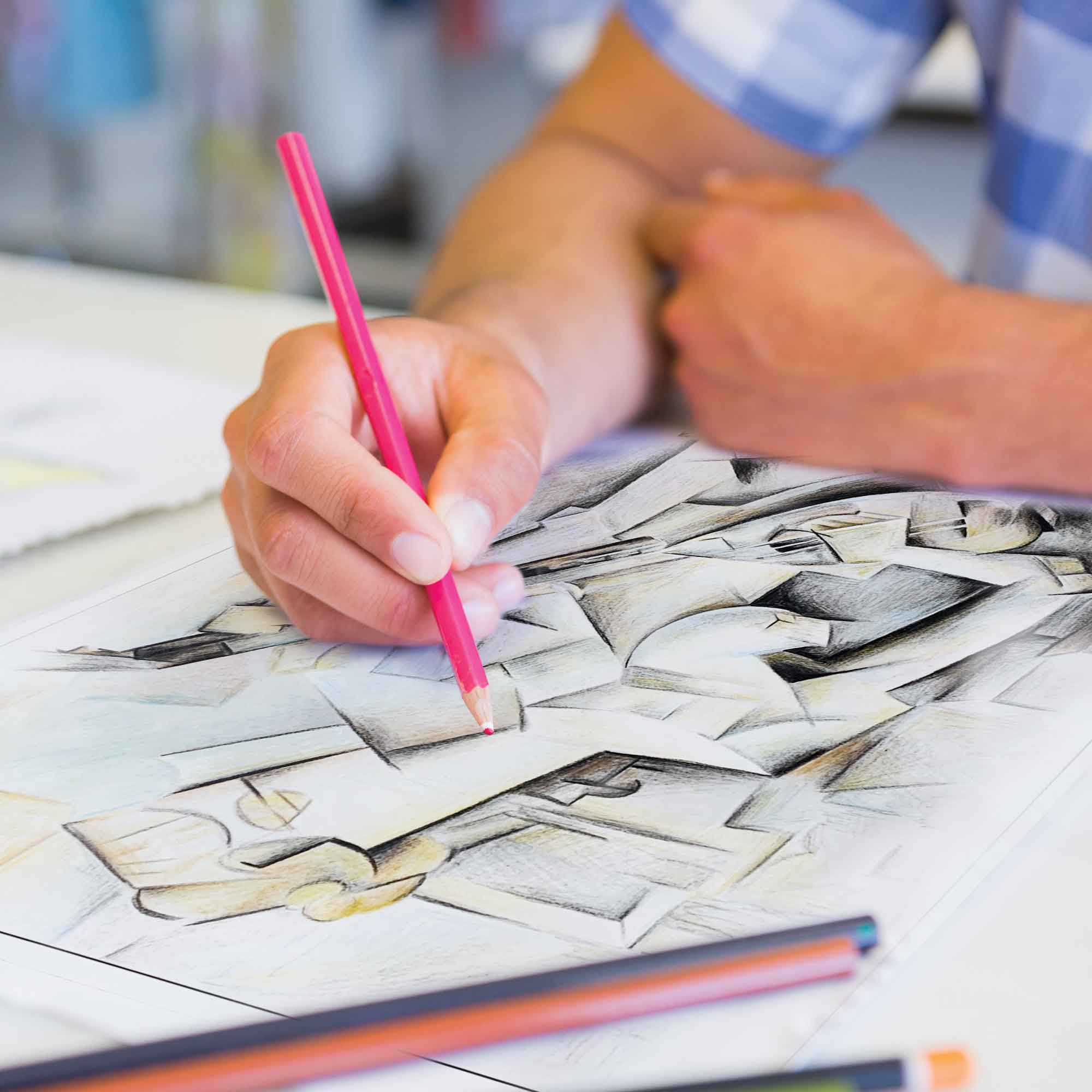 Pop Colors Colored Pencils and Coloring Sheets - Wholesale Painting/Drawing - Picasso Colors Colored Pencils & Coloring Pages5