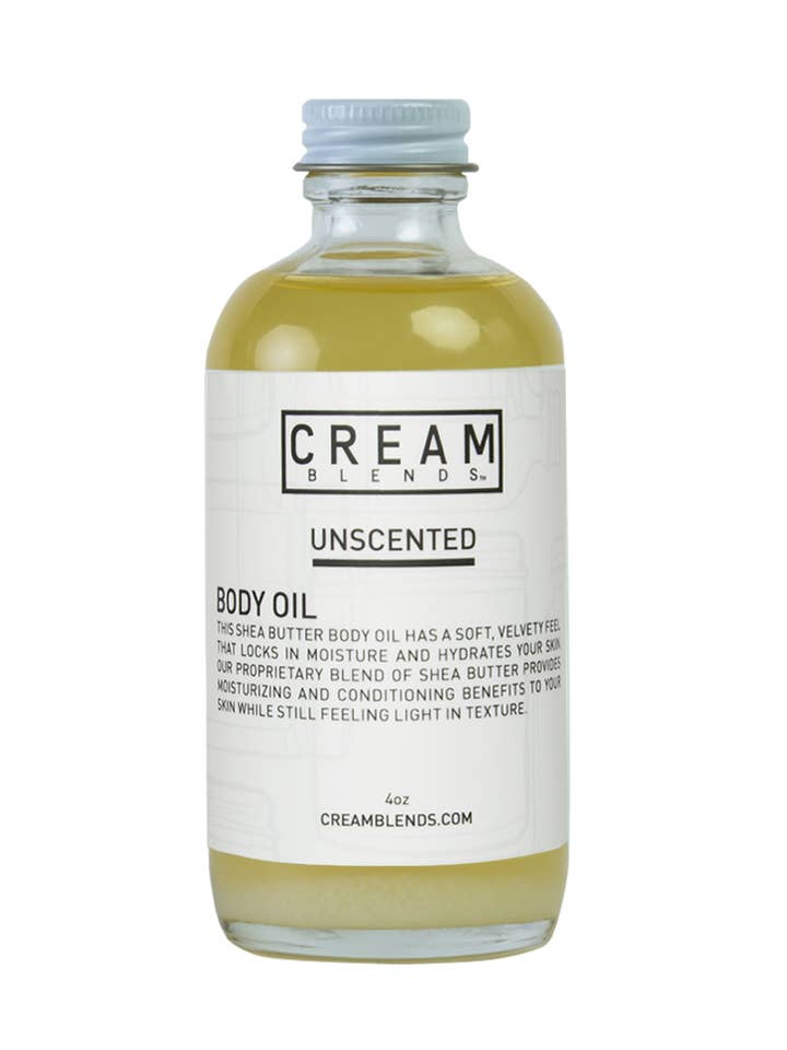 Unscented Body Oil *DROPPERS ON BACKORDER for wholesale by CREAM BLENDS