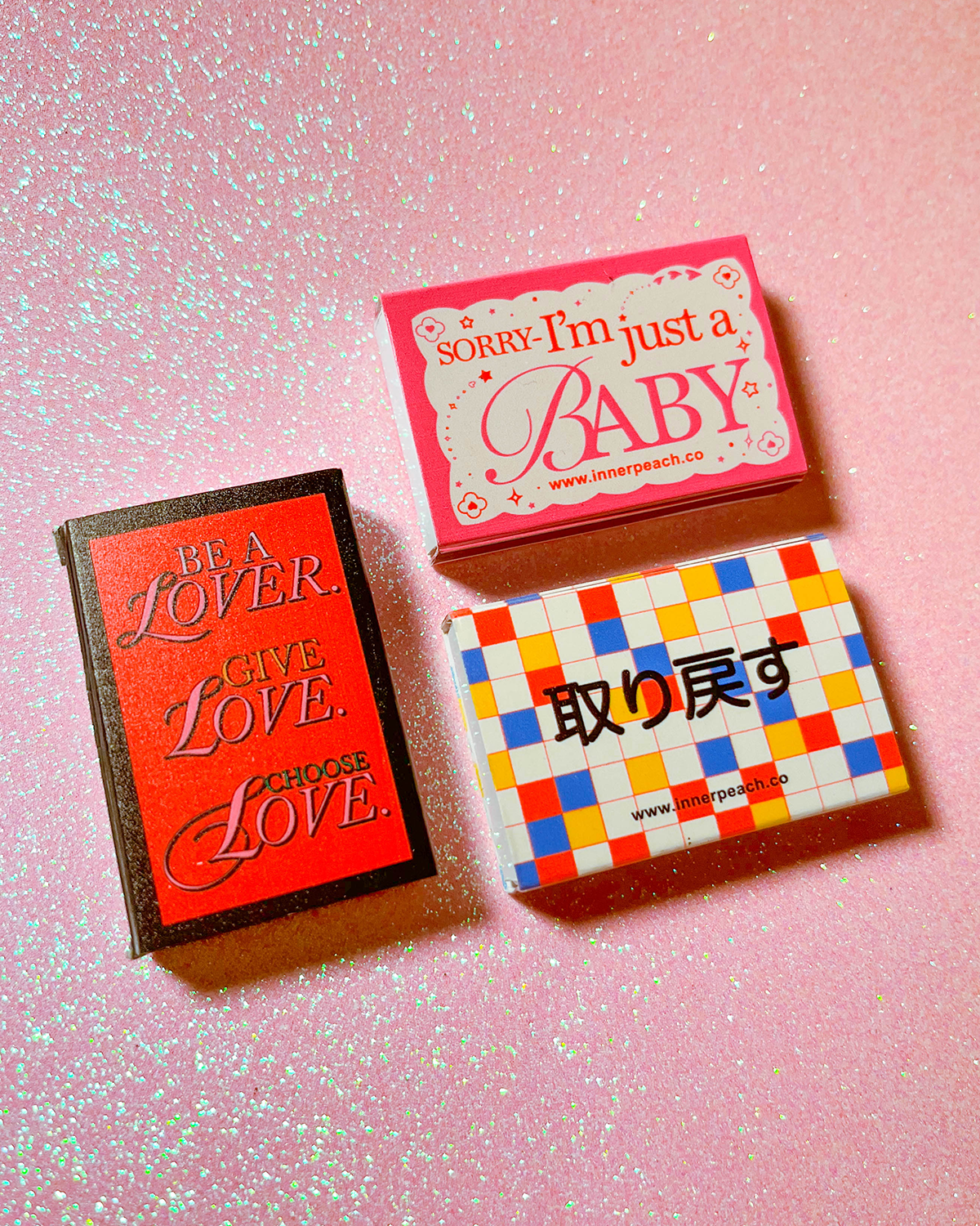 Inner Peach Design - Vente Allumettes - Boîtes d'allumettes 2.0 (you)2