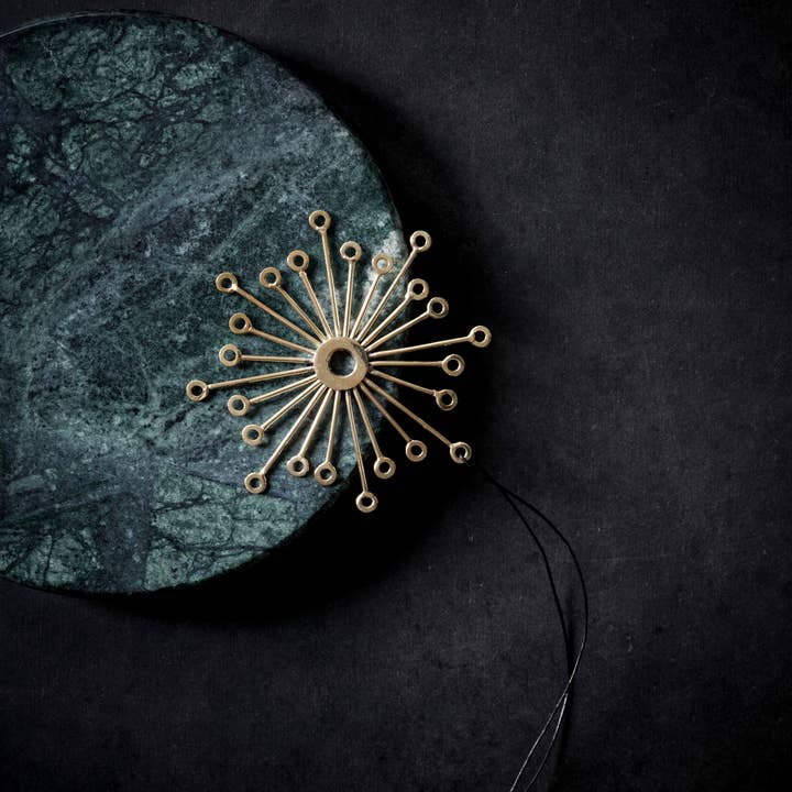Nordstjerne - Wholesale Ornament - snowflake, brass