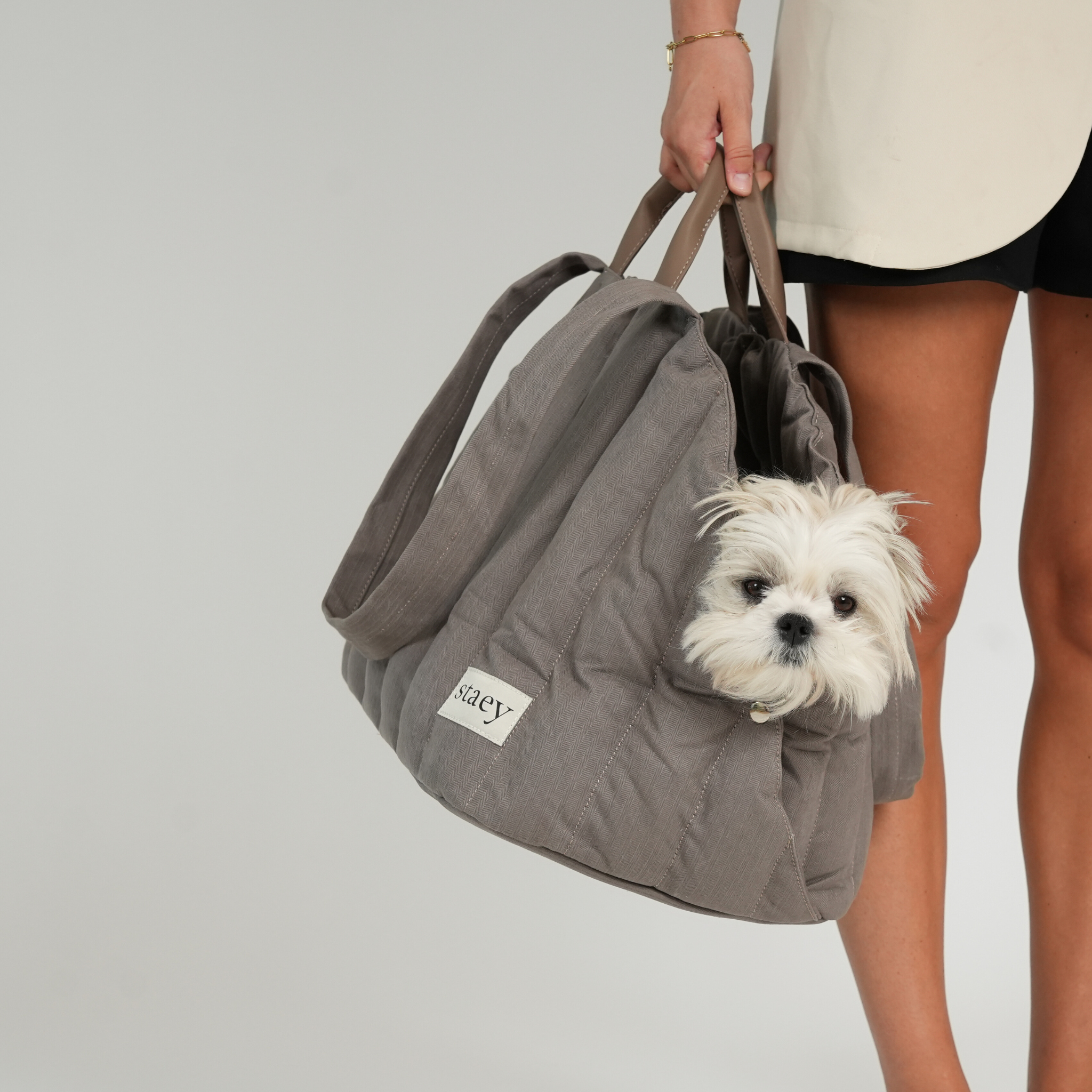 Staey – wholesale Pet carrier – Dog – Carrier Bag Elva | Taupe12