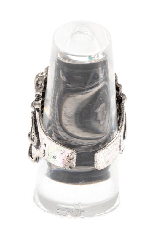 SB/TQ VESTLIGE KAKTUS MANCHET RING SR0263 for engroshandel på Faire1