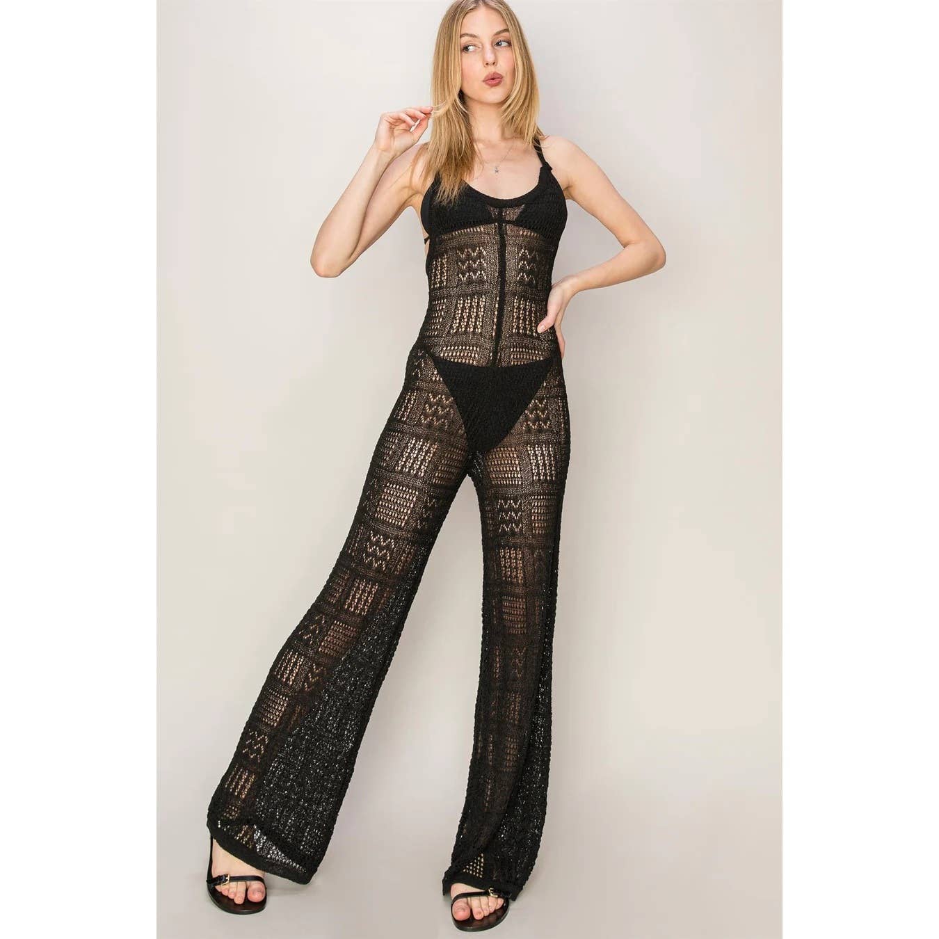 Apolline – Engroshandel Jumpsuit - Dame – HÆKLET OVERDÆKNINGSDRAGT1