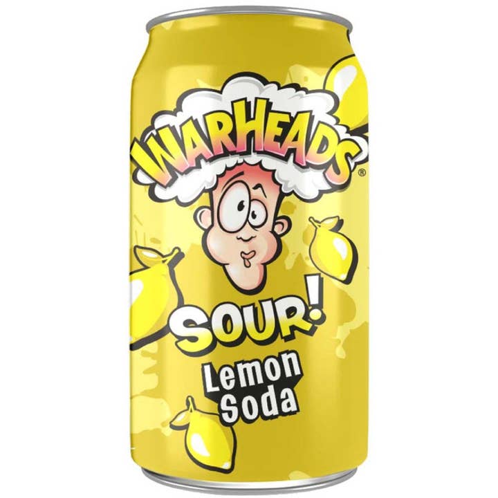 Cow Crack Wholesale - Wholesale Soda/Carbonated Drink - Warheads Sour Lemon Soda