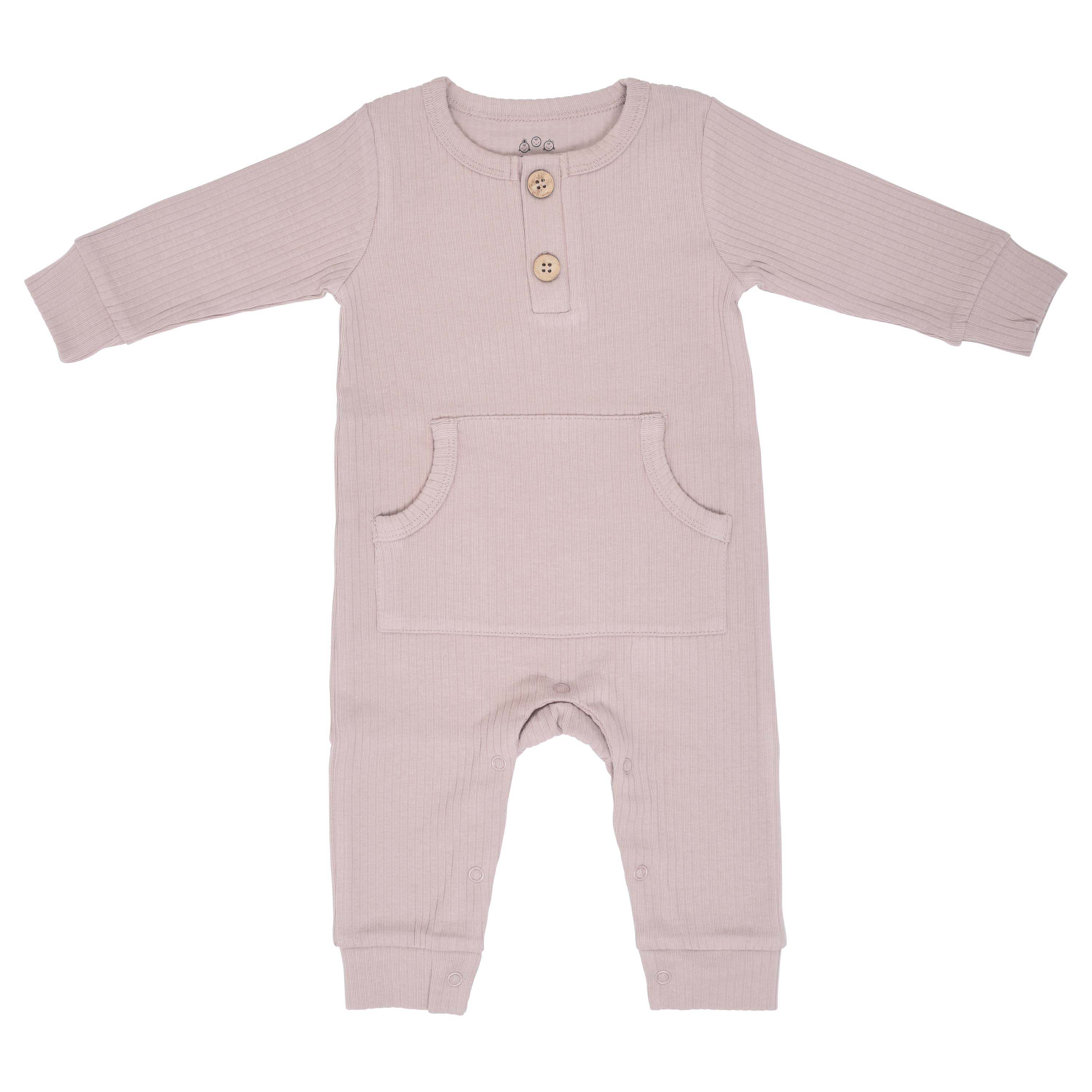 Three Little Tots - Wholesale Rompertje - Baby - Baby ribgebreide romper met zakken51