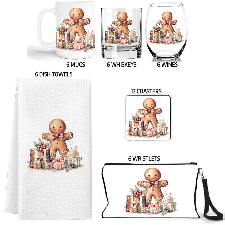 BONHOMME EN PAIN D'ÉPICE PRÉEMBALLÉ pour la vente par 1 Brilliant Gift