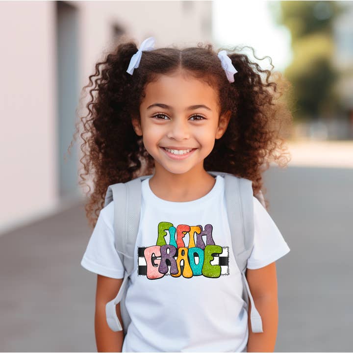 Simple Tymes - Wholesale Sublimation Transfer - Retro Rainbow Grades DTF Print6