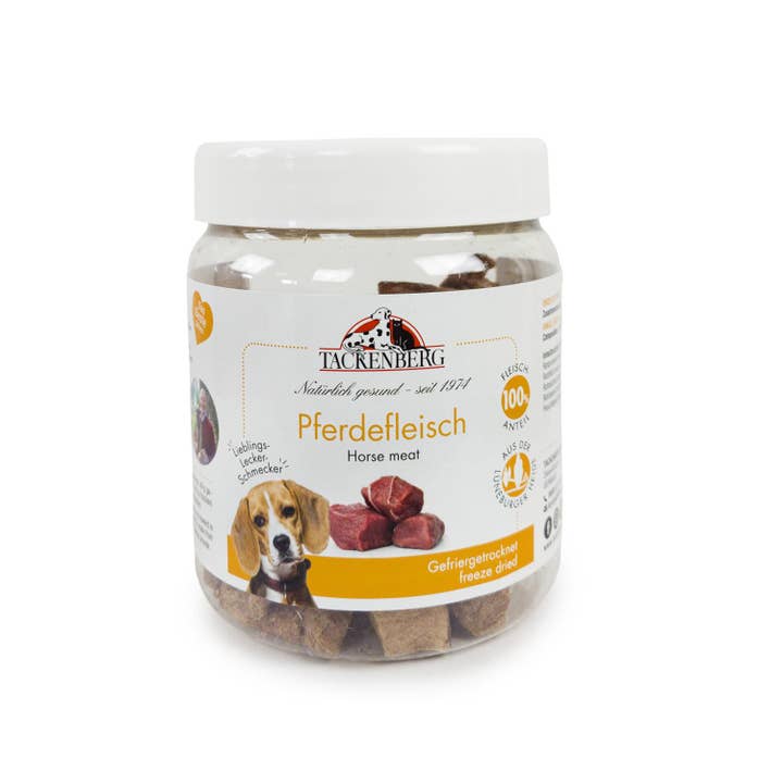 Tackenberg - Wholesale Pet Treats - Dog - Horse meat - freeze-dried, 80g