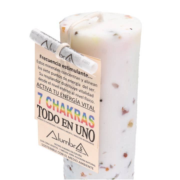 Vives de la Cortada S.L - Wholesale Novelty Candle - Handmade Candle with 7 Chakras - All in One1