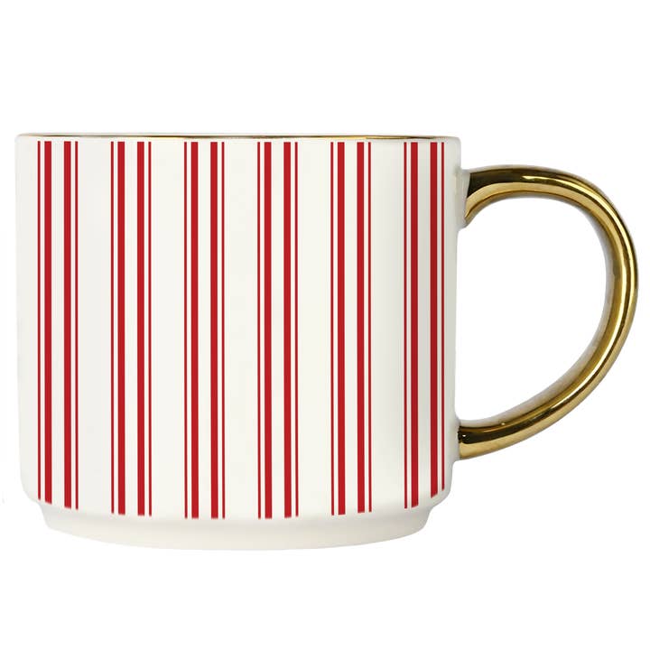 Sweet Water Decor - Wholesale Coffee Mug - *NEW* Red Stripe Coffee Mug - Christmas Decor and Gifts2