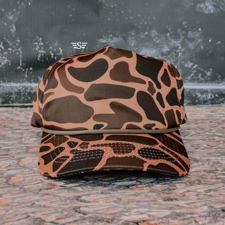 Flying S Company – wholesale Baseballkeps - Unisex – Gammaldags ankkamouflage Pawpaw-keps2