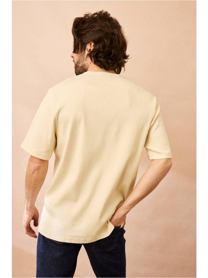 JAQK - Wholesale T-Shirt - Men's - Ribbed T-shirt Sète Milk