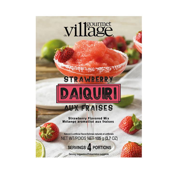 Strawberry Daquiri Drink Box for wholesale by Gourmet Du Village