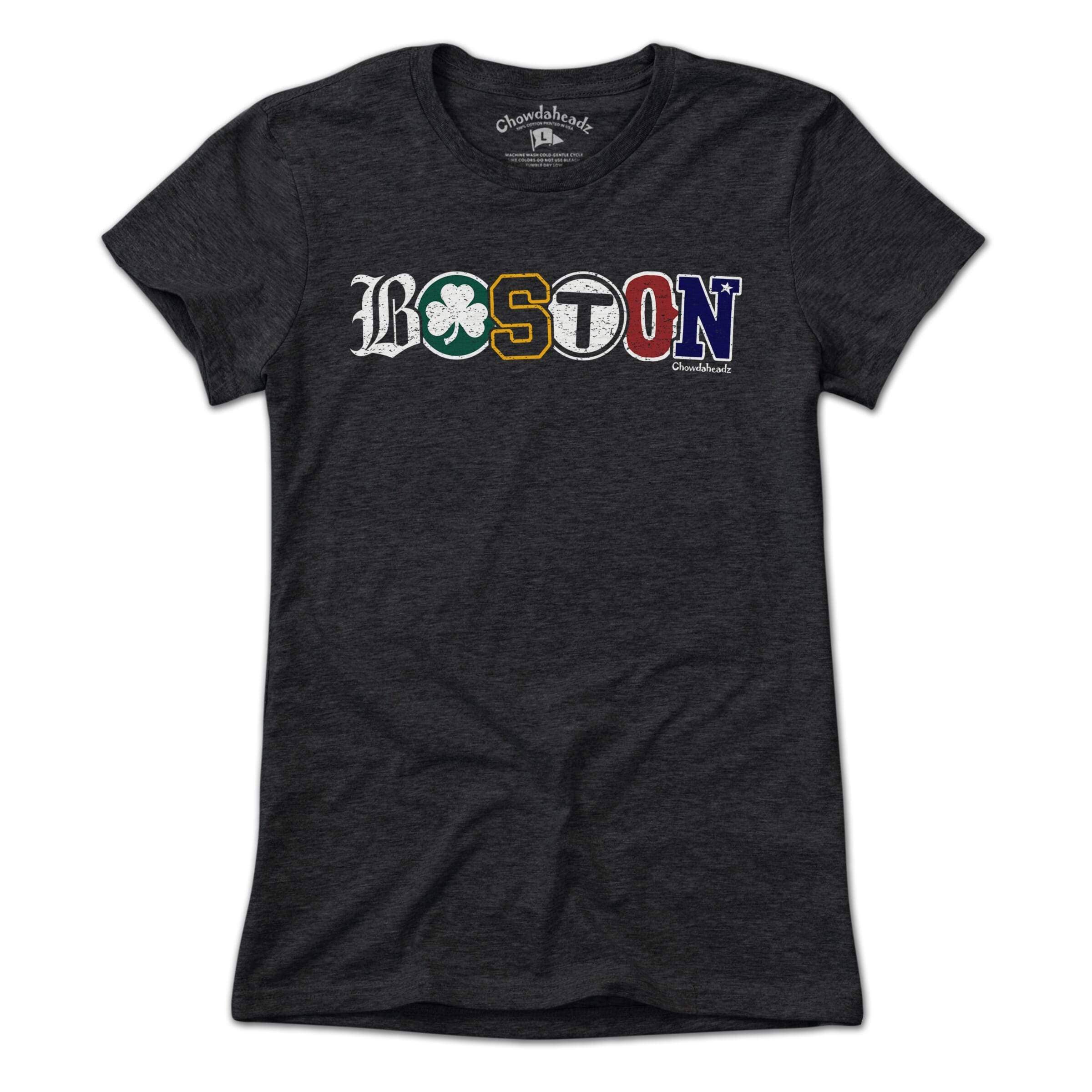 Charbon Boston Townie Pride T-shirt en vente sur Faire1