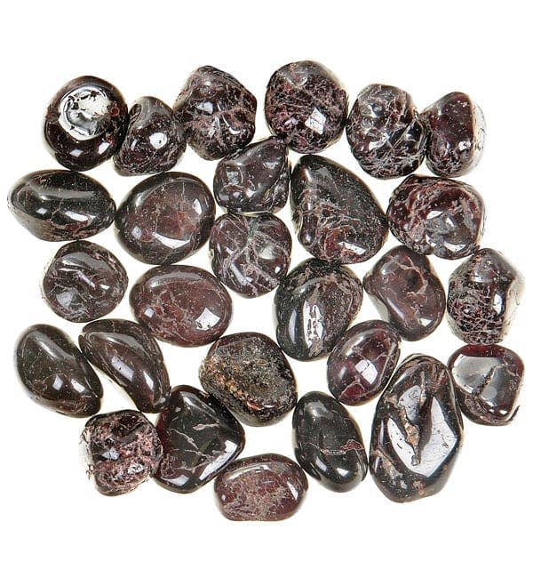 Natures Artifacts Inc - Wholesale Spiritual Stone/Crystal - 1 lb Garnet Tumbled Stones6