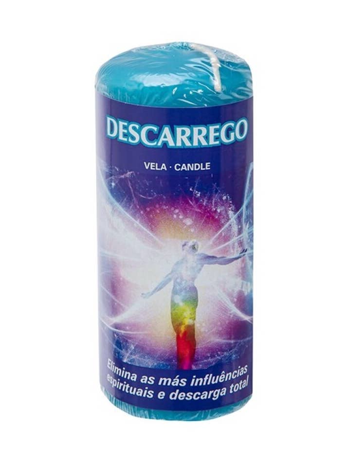 Pillar Candle 4.8x12cm Unloading for wholesale by AUM Fragrances