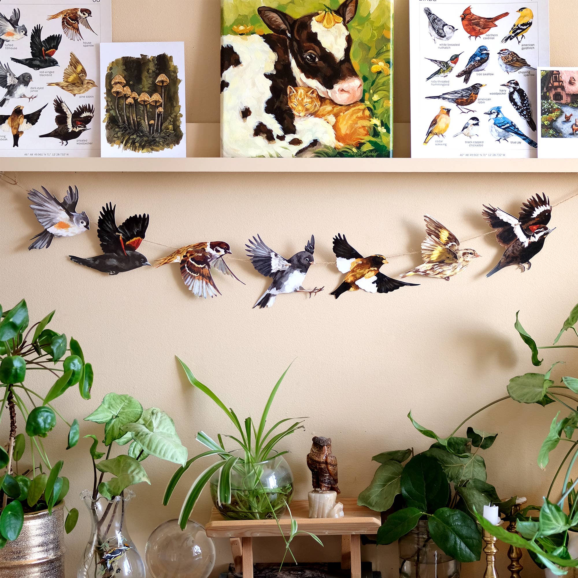 Doro Marcello - Wholesale Bunting/Garland - Canadian Birds Garland | DIY Paper Garland Set | Party Decor3