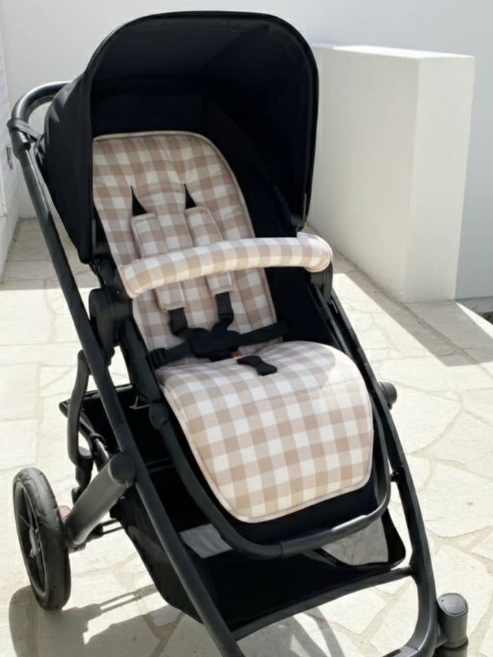 Housse de poussette universelle - GINGHAM pour la vente par wonderland4children