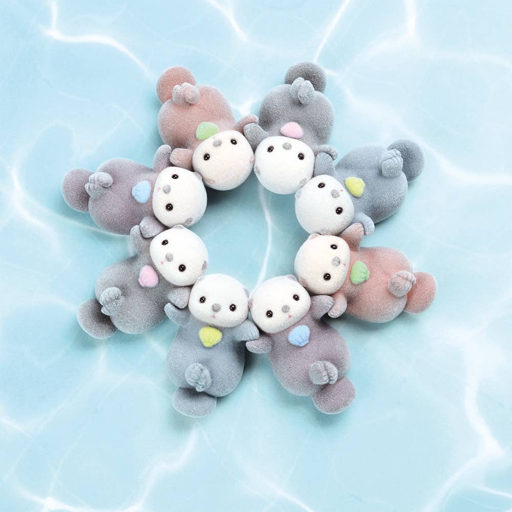 Hakubundo - Wholesale Stuffed/Plush Toy - Kids & Baby - 【JAPANESE BLIND BOX】LET’S HOLD HANDS OTTERS BLIND BOX3