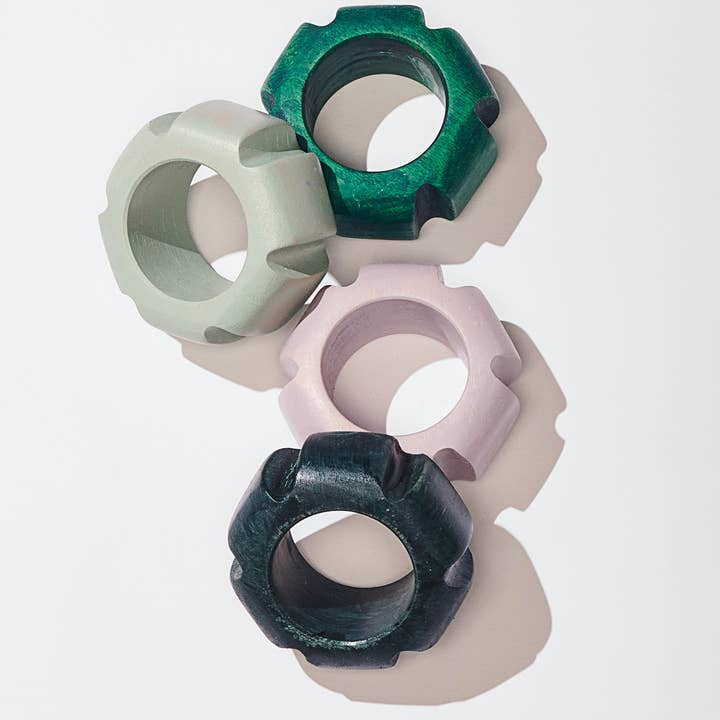 Tortuga Forma - Wholesale Napkin Ring - Napkin Ring Set, Cool1