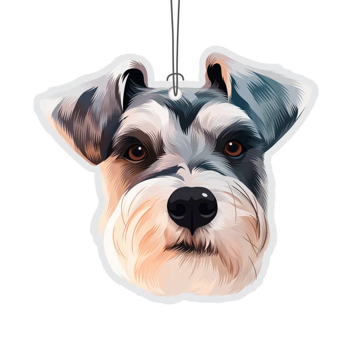 Désodorisant original pour voiture Schnauzer miniature pour la vente par Really?! Air Fresheners