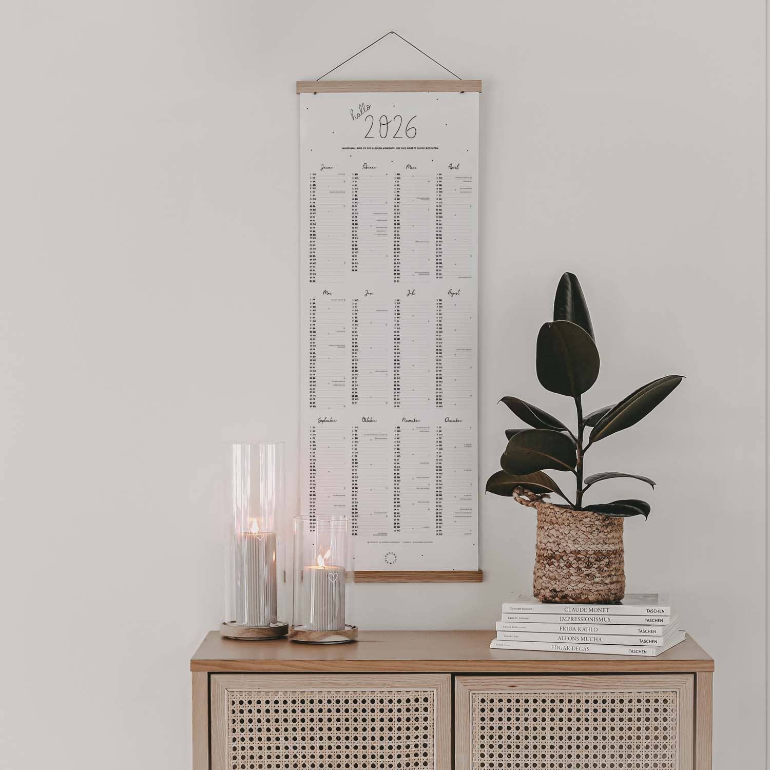 Eulenschnitt - Wholesale Calendar - Wall calendar 2026 (PU = 6 pcs)1
