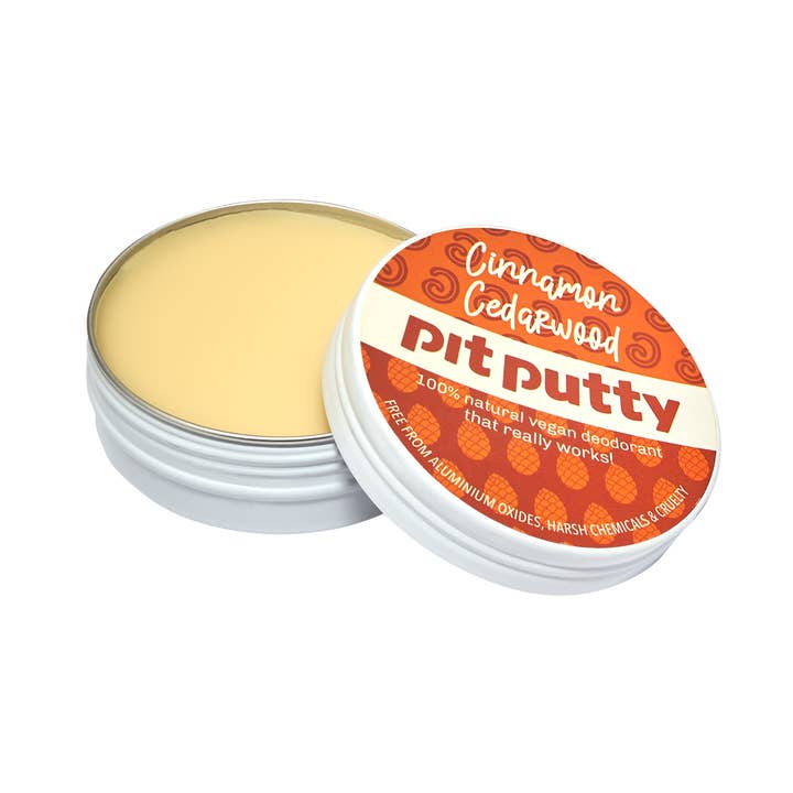 Kaneel Cederhout, Pit Putty, 65g blik, (enkel) voor wholesale door Pit Putty (UK)