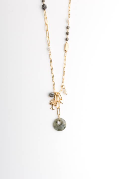 Accessoires by KHB - Wholesale Pendant/Charm Necklace - Lange Kette1