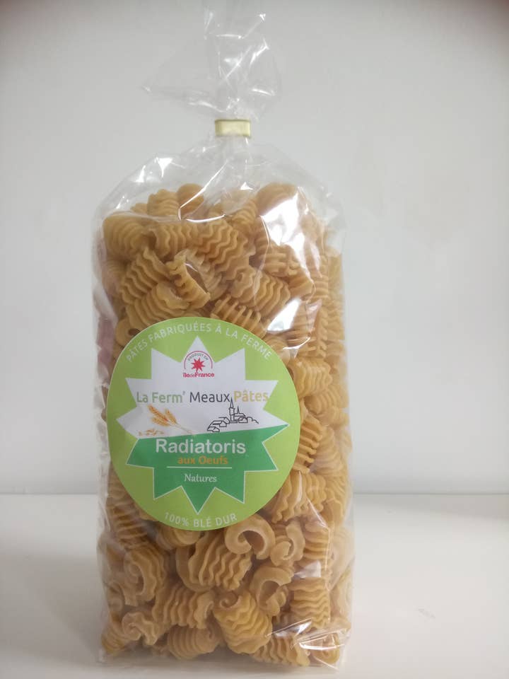 Radiatoris Natures aux oeufs - 500g pour la vente par La Ferm'Meaux Pâtes