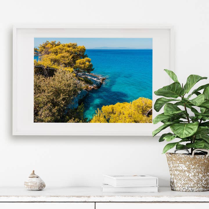 Natasha Riha Photography - Wholesale Photograph - Coastal View of Skopelos | Fine Art Photography Print4