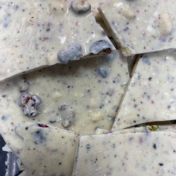 Speach Family Candy Shoppe - Wholesale Chocolate Covered Sweets - Blueberry Shortcake Brickle3