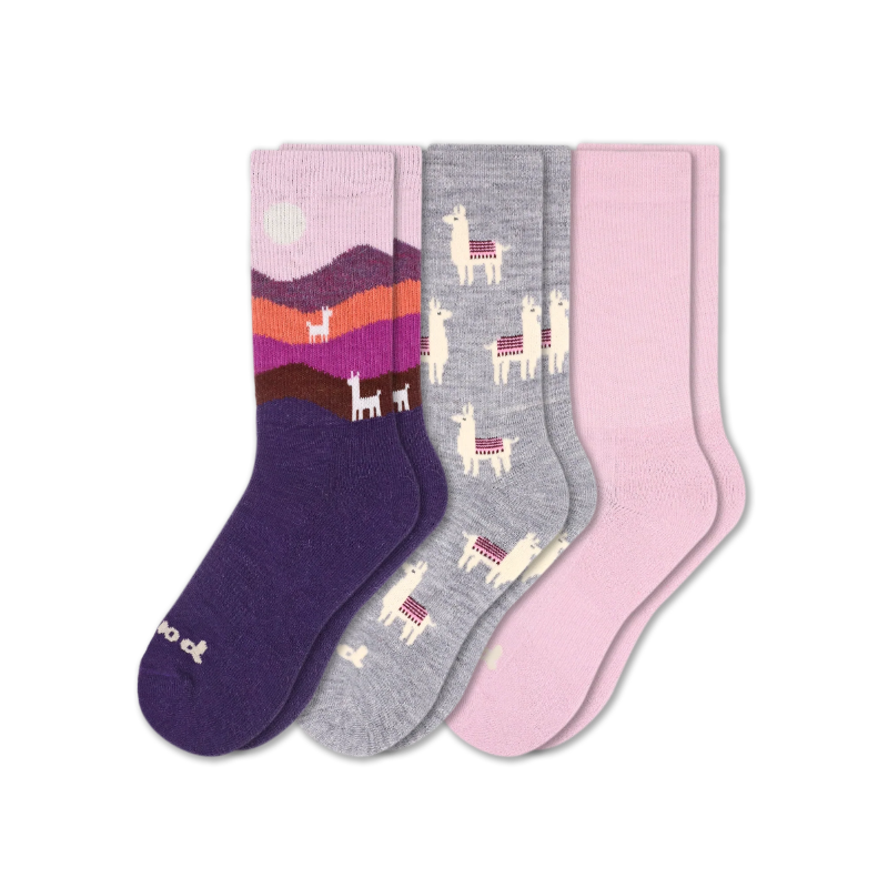 Pacas - Wholesale Socks - Women's - 3 Pack - Women's Crew Pacas Socks3