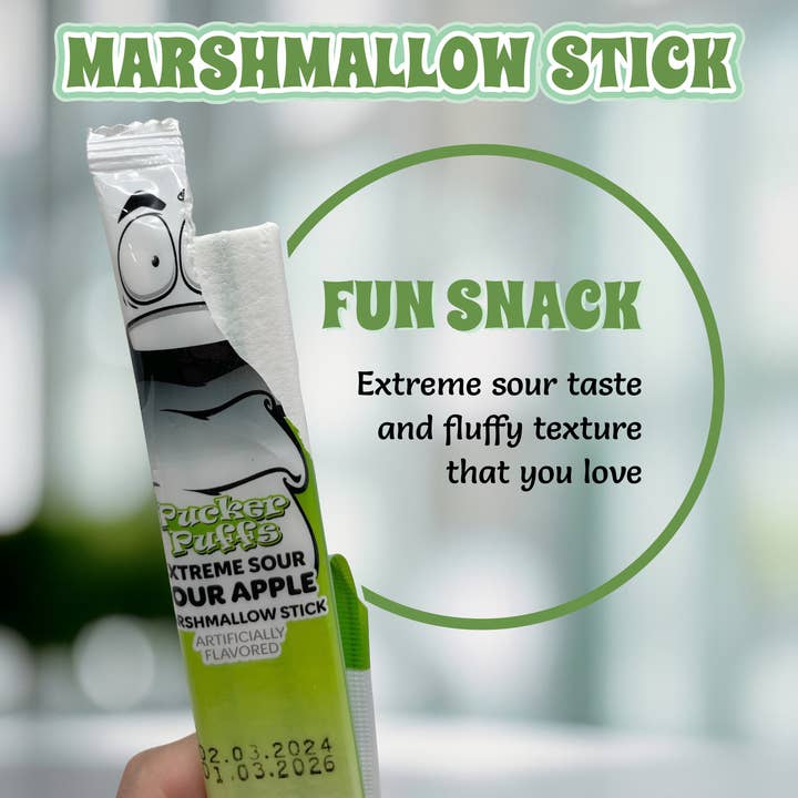 Smithco Distributing – Marshmallow por atacado – Pucker Puffs - Balas Divertidas e Display de Marshmallow5