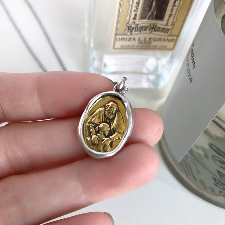 LuminaSalina - Wholesale Pendant/Charm Necklace - Prodigal Son - Silver Pendant Necklace Jewelry, Unisex