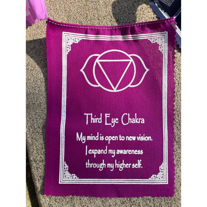 Like International - Wholesale Flag - 7-Chakra Prayer Flags Bright Decor6